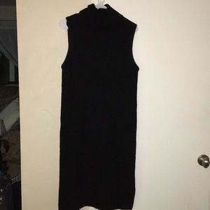 New sleeveless turtle neck dress